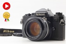  N MINT /Strap Nikon FE Black 35mm SLR Film Camera Ai 50mm f1.4 Lens From JAPAN