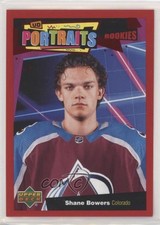 2020-21 Upper Deck UD Portraits Rookies Red Shane Bowers #P-73 0fw2