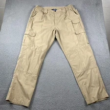Propper Ripstop Cargo Utility Pants Men's 40x34 Measured 36x34 Beige Workwear