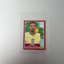 DANILO 2026 FIFA World Cup Panini Sticker RED Parallel Brasil BRA 7 - Brazil