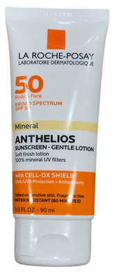 La Roche-Posay Anthelios SPF 50 Mineral Sunscreen Gentle Lotion 3oz Body & Face