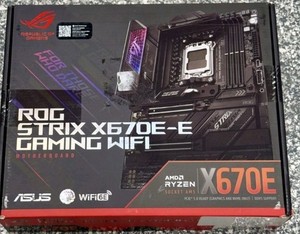 ASUS ROG Strix X670E-E Gaming WiFi AM5 ATX AMD Motherboard BENT PINS Broken pins