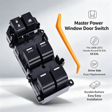 Window Door Switch 35750-ta0-a31 For 2008-2012 Honda Accord Ex Exl Master Power