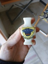 Collectable Arcadian China Miniature Vase East Grinstead Crest