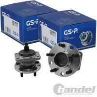 2X Gsp RADLAGER-SATZ Hinten Beidseitig Passend FÜR Ford Mondeo Jaguar X-TYPE
