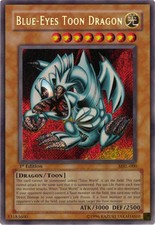 YGO Blue-Eyes Toon Dragon Secret Rare MRL-000 Unlimited HP Magic Ruler