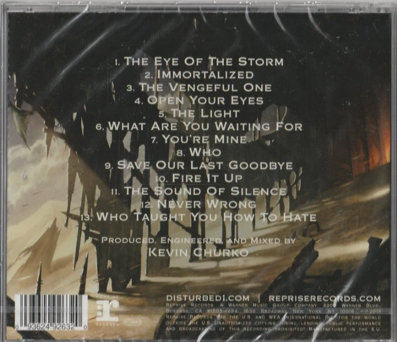 Disturbed - CD - Immortalized - 2015 - NEUWARE! - Bild 2 von 2