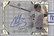 2015 Topps Tribute Auto 94/189 Chase Headley #TA-CH Auto 0f8