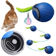 Speedy Tail 2.0, Speedy Tail Cat Toy, Interactive Toy, Smart Cat Rolling Ball US