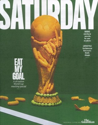 Guardian Saturday Magazine: World Cup Snacking Special, Philippa Dunne, 6.6.26