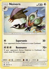 Noivern 101/131 Rare Forbidden Light Pokemon Lightly Played