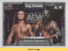 2022 AEW All Elite Wrestling Silver Foil Jungle Boy Jack Perry Patch READ 1g4p