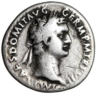WAGE FOR A DAY Roman Silver Denarius Coin w COA Domitian CERTIFIED GENUINE Rome