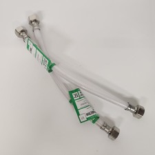 2 - 12" 1/2" FIP x 1/2" FIP Faucet Supply line Hose Reinforced PVC