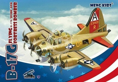 B-17G Flying Fortress Bomber - MENG MODEL mPLANE-001 - EGG Scale