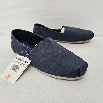 Skechers Bobs Women's Plush Peace & Love Flats 33645 Dark Navy Sz 10