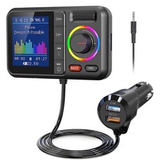 Handsfree Wireless Bluetooth FM Transmitter Car Mp3 Player with USB Charger Kit