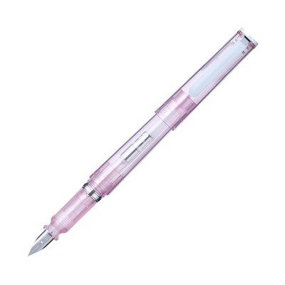 Sailor Compass Tuzu Glassy Fountain Pen in Crystal Cherry - Medium Nib - NEW