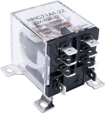 /JQX-12F-2Z DC 12V Coil Voltage 30A DPDT 2NO 2NC General Purpose High Power R...