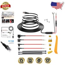 Radar Detector Wiring Kit 13ft RJ11 - Easy Install, Wide Compatibility