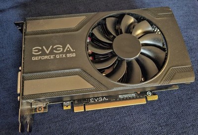 EVGA NVIDIA GeForce GTX 950 2GB GDDR5 Graphics Card (02GP42951KR)