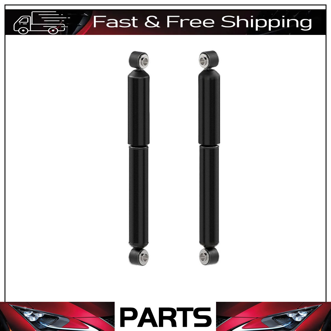 Monroe 2-Piece Shock Absorber and Strut Assembly Set New Pair