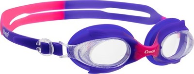 Adjustable Kids Swim Goggles  Purple and Pink Cressi Seahorse Design