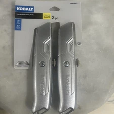Kobalt Retractable Utility Knife (2 Pack)