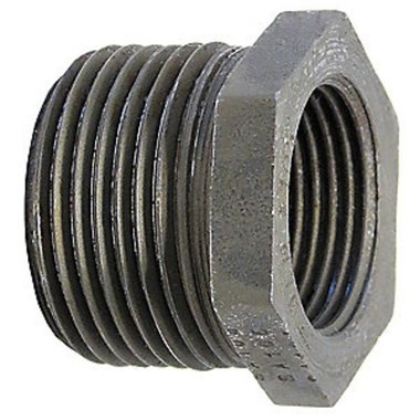 Capitol Manufacturing 12203112 1/4'' Hex Bushing, Steel, Threaded Connection