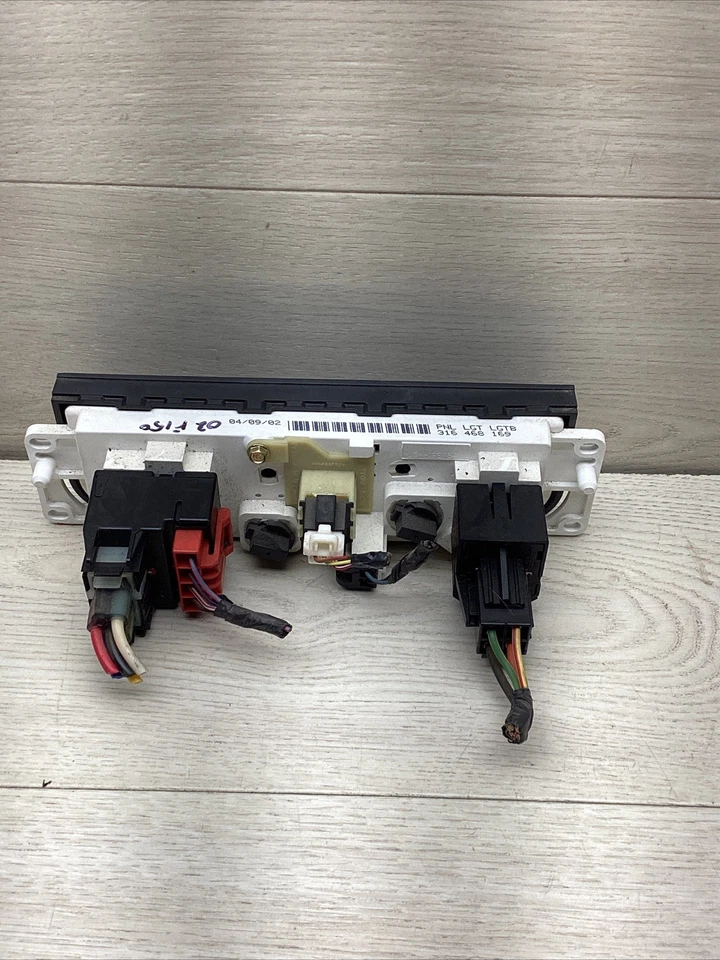 97 98 99 00 01 02 03 Ford F-150 f150 Temperature Climate Control A/C Heat Dash - Image 3 of 3