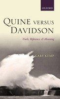 Gary Kemp | Quine Versus Davidson | Buch | Englisch (2012) | Gebunden