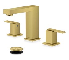 KENES Bath Kitchen - Brushed Gold Widespread Bathroom Faucet