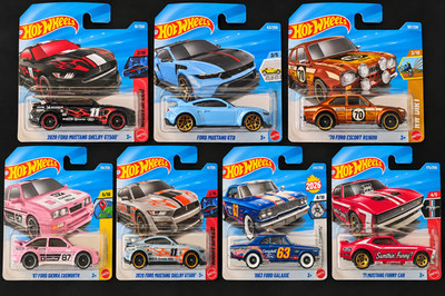 Hot Wheels diverse Ford Mustang Modelle 