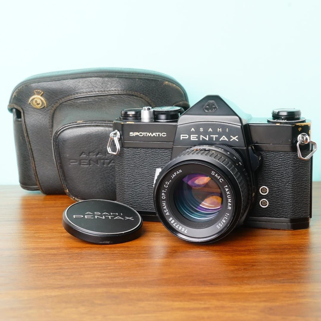 PENTAX SP f1.8/55mm + f3.5/135mm レンズセット PENTAX SP + F1.8 55mm + F3.5 135mm レンズセット 送料無料