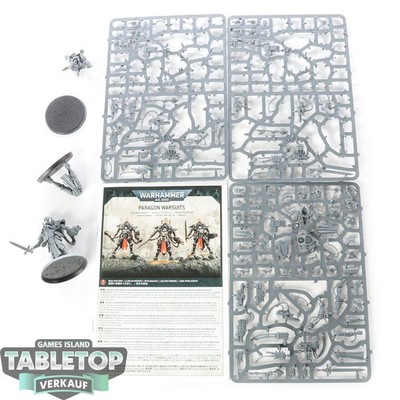 Adepta Sororitas - 3x Paragon Warsuits - teilweise gebaut