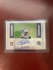2025 Panini Donruss Optic Hashmarks Eric Kendricks Auto Dallas Cowboys