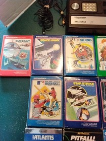 RARE: Sylvania Intellivision 1979 Console  17 games. TESTED!! SEE PHOTOS/ READ!
