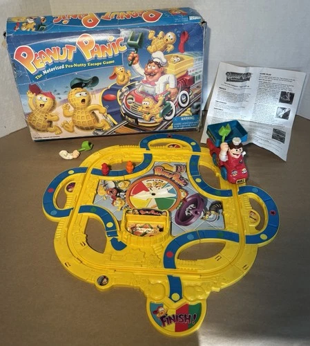 VTG Peanut Panic 1994 Parker Brothers Board Game WORKS Only Has 2 Peanuts *READ*