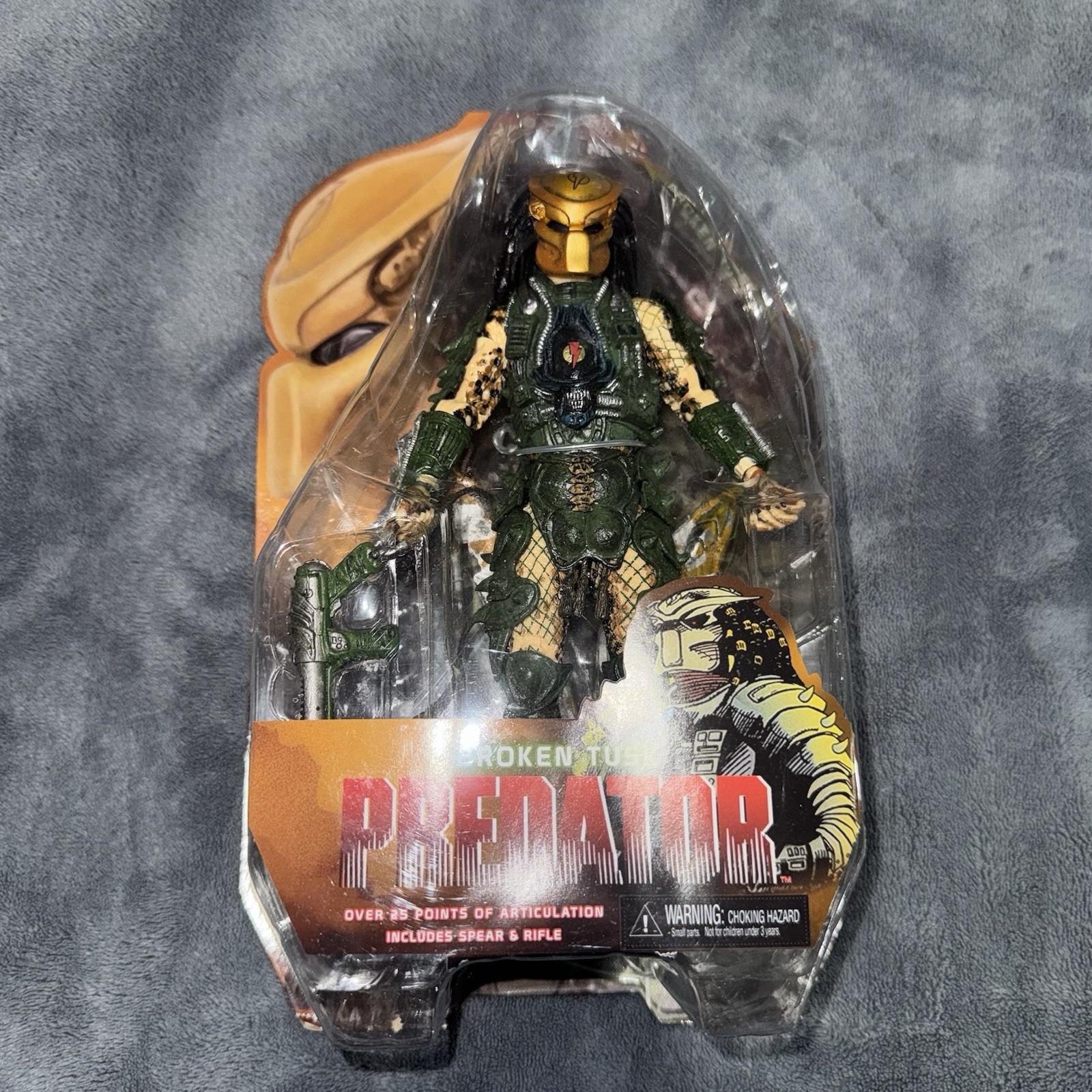 NECA Predator Broken Tusk Predator Action Figure  Series 18  BRAND NEW