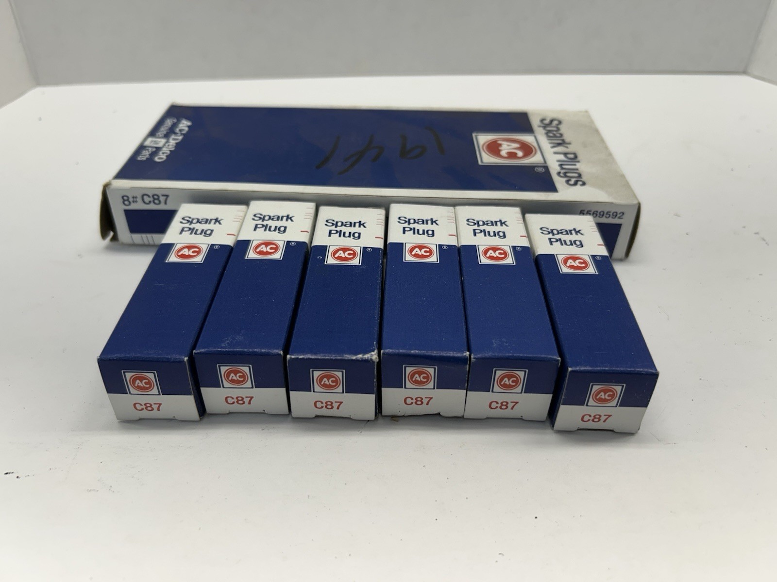 6 Pack ACDelco Spark Plugs C87 Ac Delco NOS Vintage