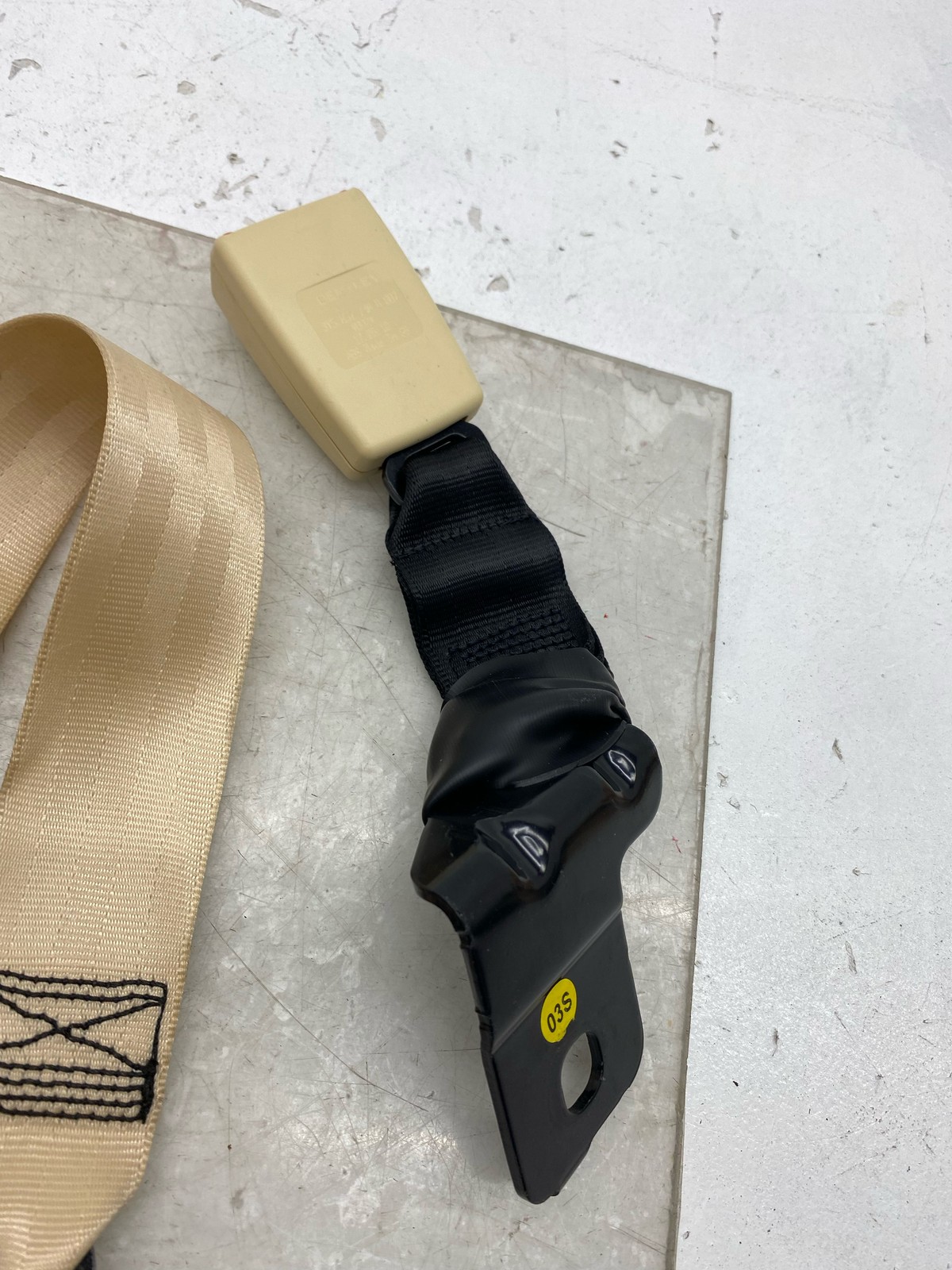 2010-2020 BENTLEY MULSANNE OEM REAR LEFT SIDE SEAT BELT RETRACTOR BEIGE