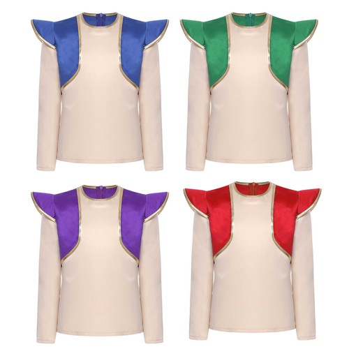 Kids Boys Costumes Prince Waistcoat Coats Shirt Lamp Elf Long Sleeve Arabian - Picture 3 of 23
