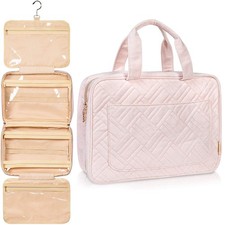Large Hanging Travel Toiletry Bag for Women, Makeup Bag, Bathroom  Shower Or...
