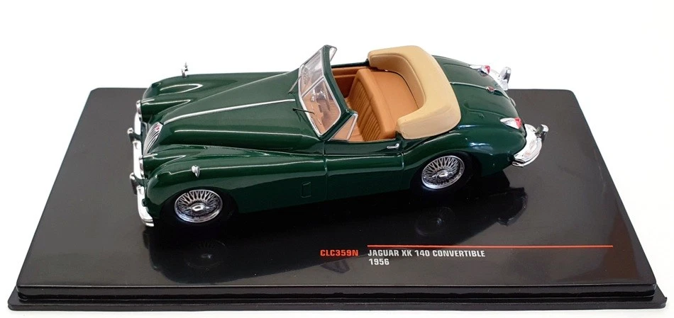 Ixo escala 1/43 diecast CLC359N - 1956 Jaguar XK 140 convertible - verde Foto 4 de 4