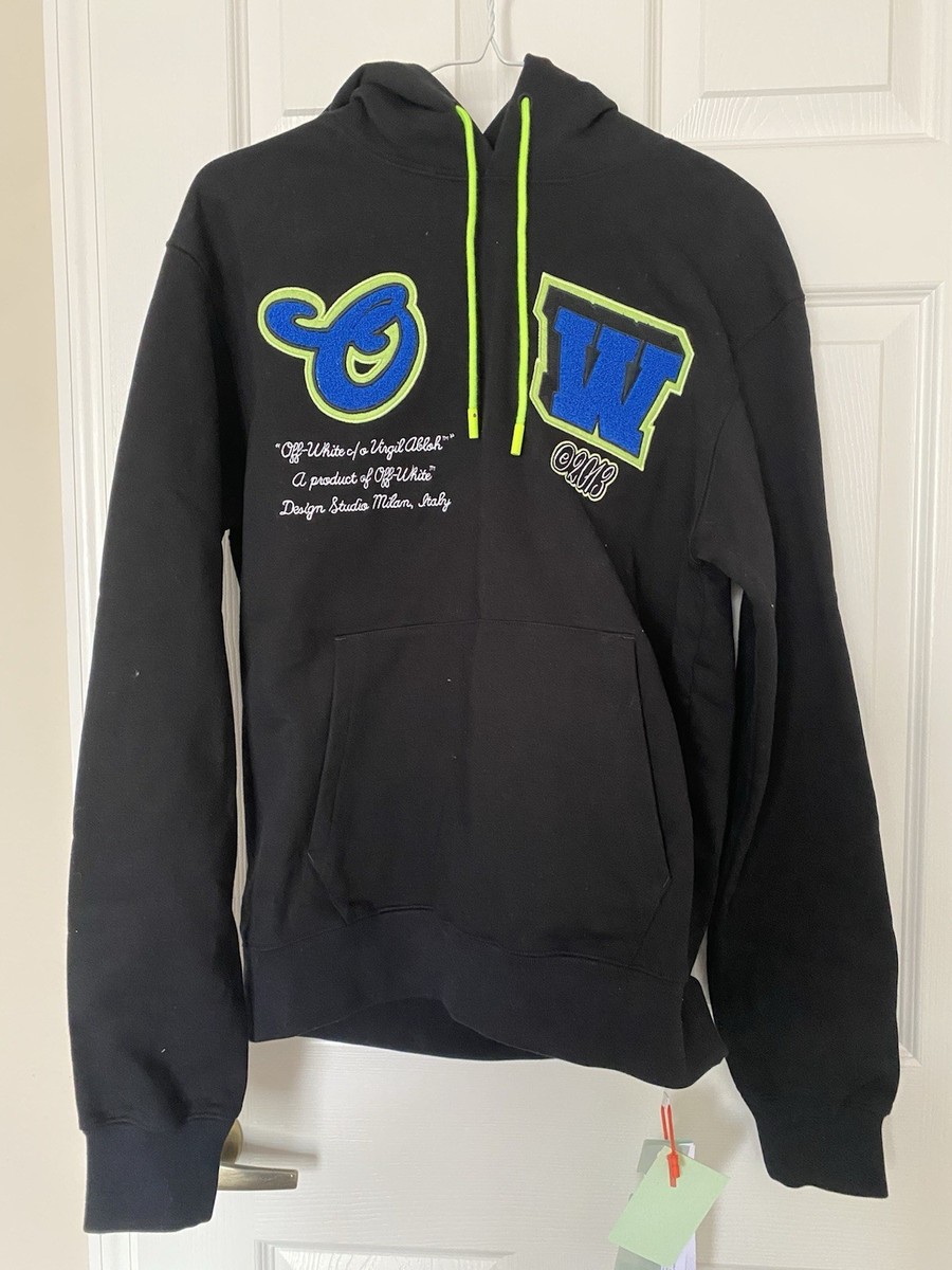 Off-White Patch Hoodie Size Medium | eBay