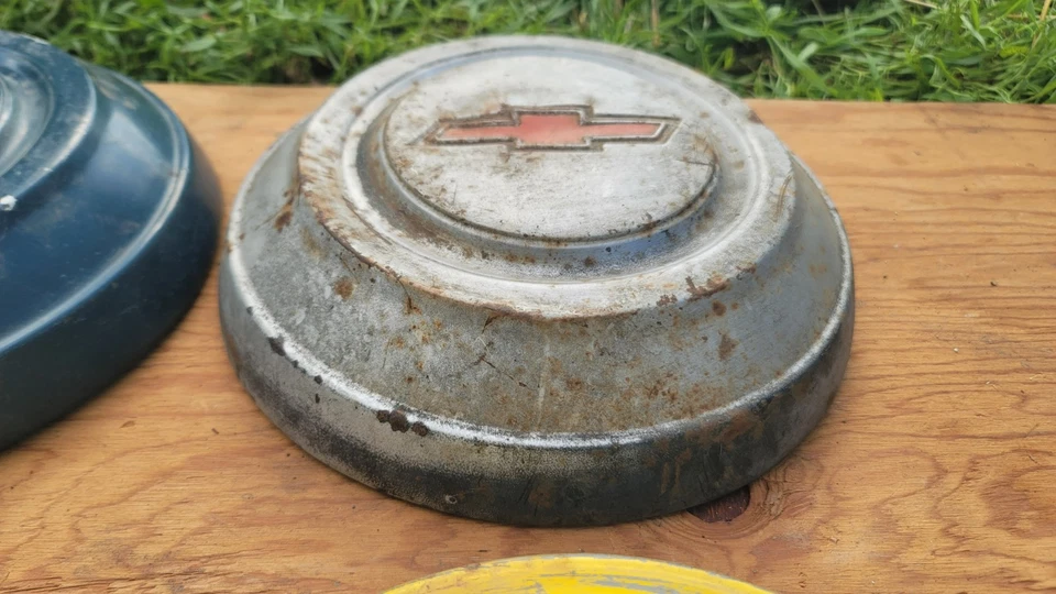 Chevrolet 1967 68 camioneta pickup furgoneta escalonada 1/2 tonelada C10 G10 P10 tapacubos pintados Foto 3 de 4