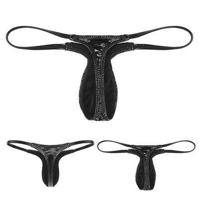 Mode Täglich Unterhose Slip Unterwäsche G-String-Tanga Nasses Aussehen