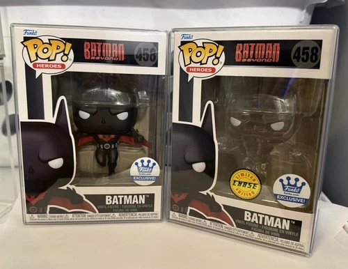 🔥Funko Shop POP! Heroes: DC Comics BATMAN BEYOND #458 & CHASE Bundle Set🔥