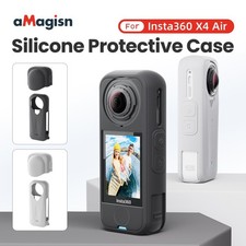 aMagisn for Insta360 X4 Air Camera Body Lens Silicone Protective Case Accessory