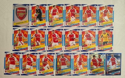 Match Attax 16/17 Team Set Arsenal Alle 19 Karten Full Komplett 2016/17